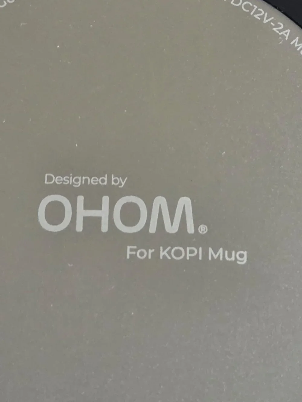 OHOM for KOPI Mug Wireless Charger Pad for Phones and Mug